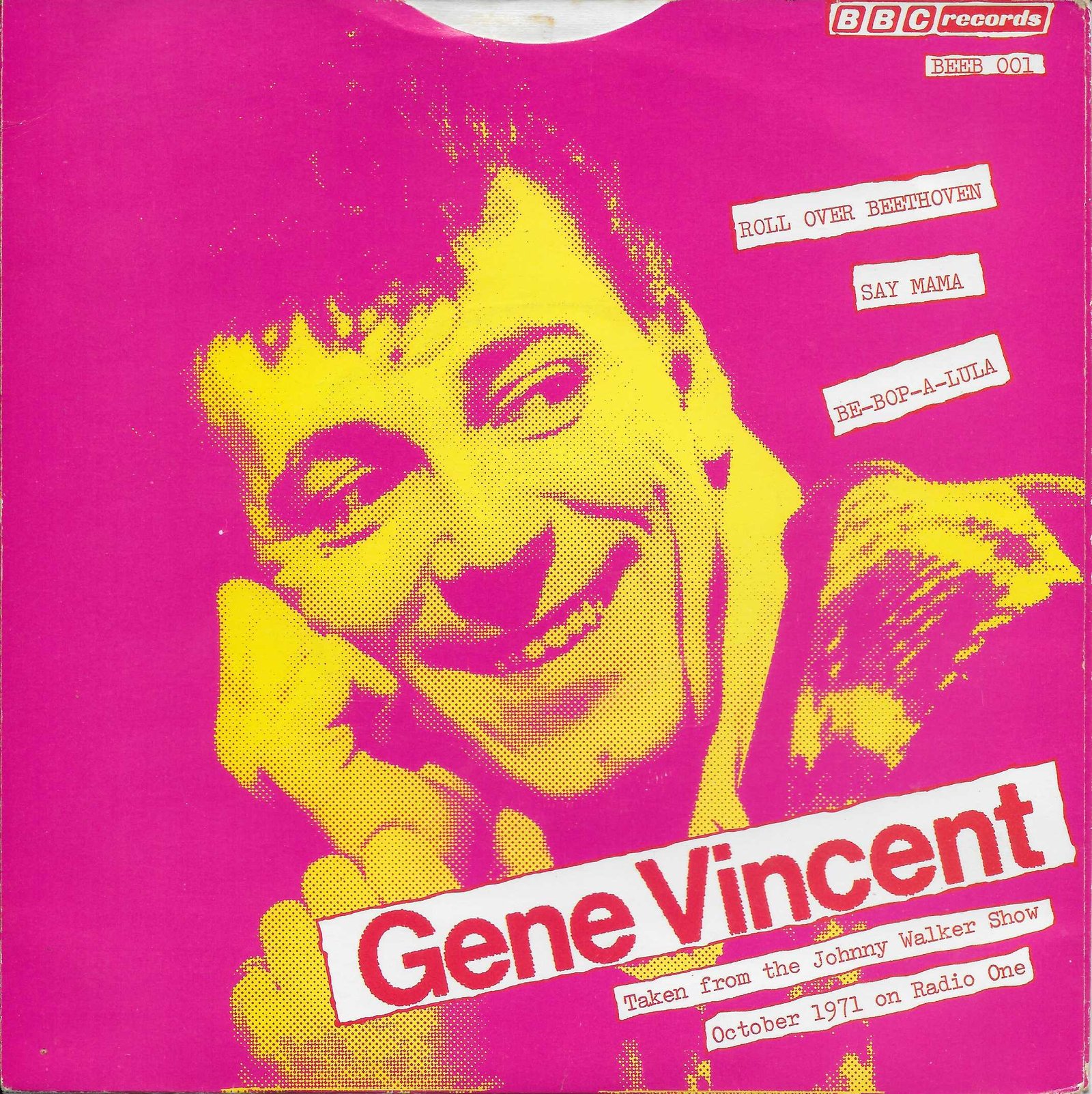 Picture of BEEB 001 Roll over Beethoven by artist Berry / Gene Vincent from the BBC records and Tapes library